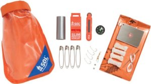 Survive Outdoors Longer 01401727 Scout Survival Kit Waterproof Orange Survive Outdoors Longer 01401727 Scout Survival Kit Waterproof Orange