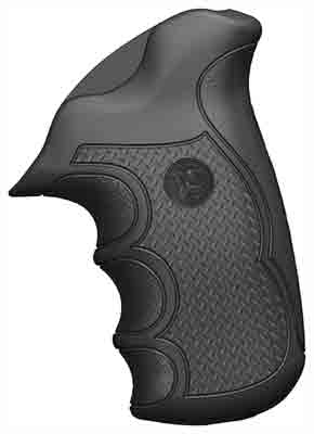 Pachmayr 02474 Diamond Pro Grip Diamond Checkering Black Rubber with Finger Grooves for Taurus Compact Public Defender Pachmayr 02474 Diamond Pro Grip Diamond Checkering Black Rubber with Finger Grooves for Taurus Compact Public Defender
