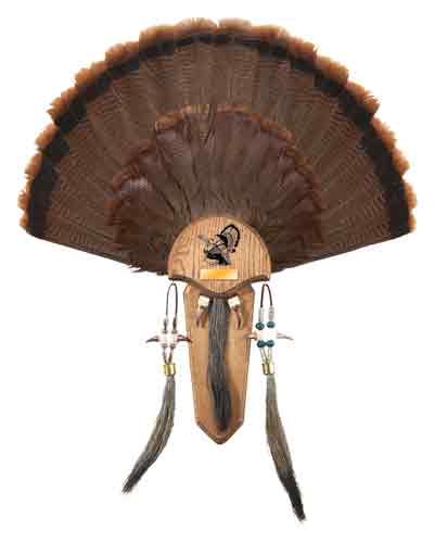 Hunters Specialties STR06949 Three Beard Mounting Plaque Includes Mounting Hardware Hunters Specialties STR06949 Three Beard Mounting Plaque Includes Mounting Hardware