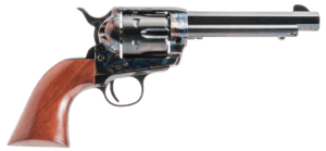 Cimarron PP411MALO El Malo Pre-War 1896-1940 45 Colt (LC) 6 Shot  5.50″ Blued Octagon Steel Barrel  Blued Cylinder  Color Case Hardened Steel Frame  Walnut Grip  Exposed Hammer