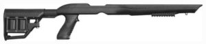 ADAPTIVE TACTICAL 1081039 Tac-Hammer RM4 Black Synthetic Adjustable Stock with Magazine Compartments Removable Barrel Inserts Stowaway Accessory Rail Fits Ruger 10/22 (Most Barrel Contours) ADAPTIVE TACTICAL 1081039 Tac-Hammer RM4 Black Synthetic Adjustable Stock with Magazine Compartments Removable Barrel Inserts Stowaway Accessory Rail Fits Ruger 10/22 (Most Barrel Contours)