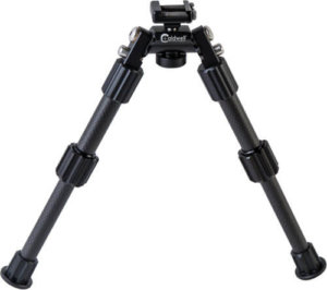 Caldwell 1081952 Accumax Premium Pic Rail Bipod 6-9″ Black Carbon Fiber