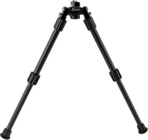 Caldwell 1082223 Accumax Premium M-Lok/Key Mod Bipod 9-13″ Black Carbon Fiber