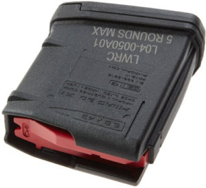 LWRC 2000123A02 PMAG  Black Detachable 5rd 6.8 SPC for LWRC SIX8