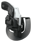 Blackhawk 410520BKR Serpa CQC  OWB Size 20 Matte Black Polymer Belt Loop/Paddle Fits S&W J Frame Fits 2″ Barrel Right Hand