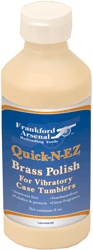 Frankford Arsenal 887335 Quick-N-Ez Brass Polish 8 oz Squeeze Bottle Frankford Arsenal 887335 Quick-N-Ez Brass Polish 8 oz Squeeze Bottle