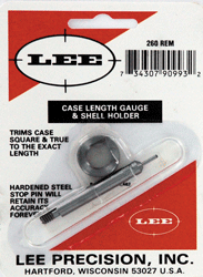 Lee Precision 90993 Case Length Gauge 260 Rem Lee Precision 90993 Case Length Gauge 260 Rem