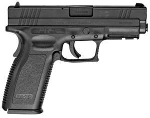 Springfield Armory XD9611CA XD Service *CA Compliant 45 ACP 10+1 4″ Barrel Black Polymer Frame w/Picatinny Acc. Rail Serrated Black Melonite Steel Slide Polymer Grip