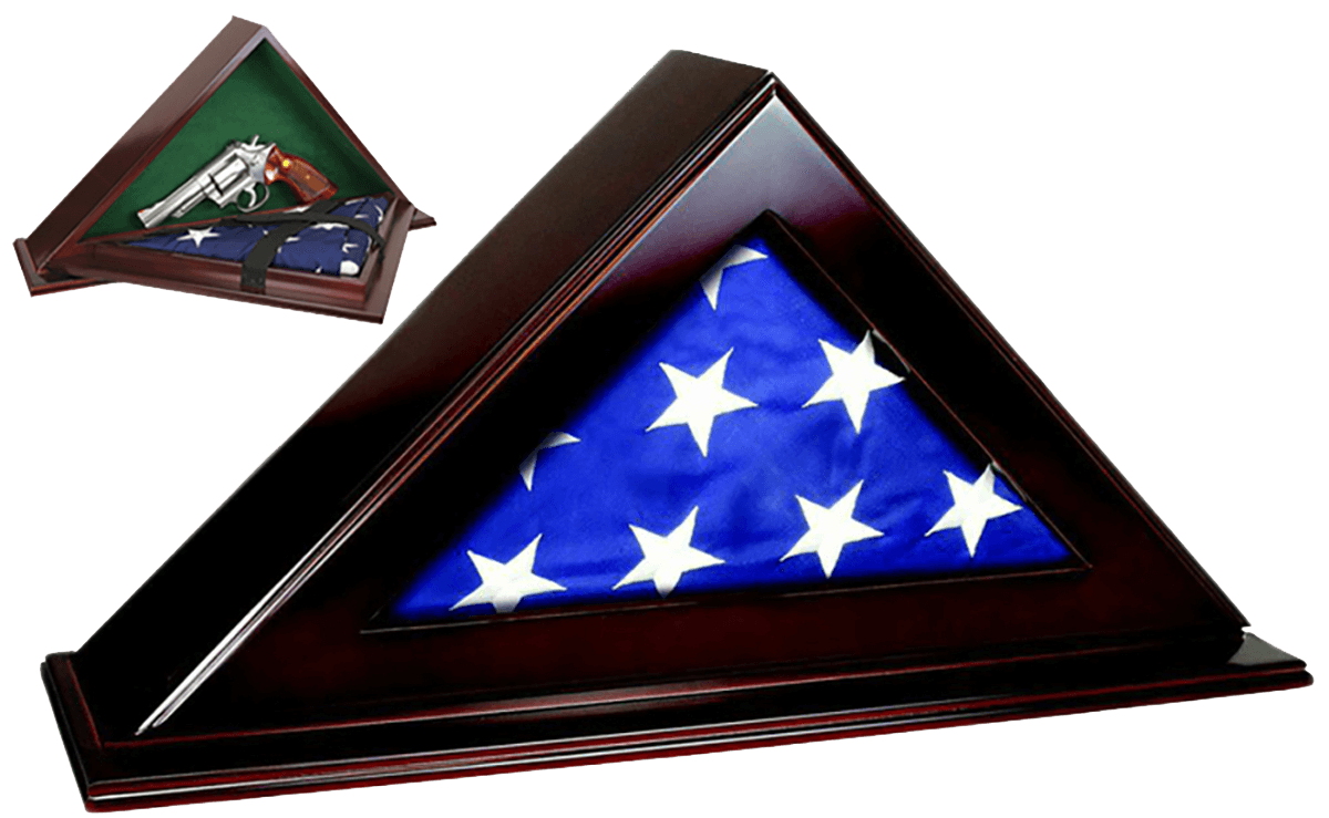 Peace Keeper PFC Patriot Flag Case Key Entry Mahogany Stain Wood Holds 1 Handgun 22 W x 4.25″ D x 11.50″ H” Peace Keeper PFC Patriot Flag Case Key Entry Mahogany Stain Wood Holds 1 Handgun 22 W x 4.25″ D x 11.50″ H”