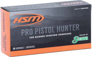 HSM 10MM15N20 Pro Pistol  10mm Auto 180 gr Jacket Hollow Point 20rd Box