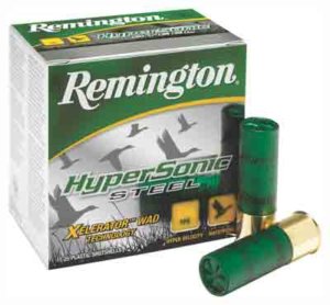 Remington Ammunition 26825 HyperSonic Steel 20 Gauge 3″ 7/8 oz 4 Shot 25rd Box/ 10 Cs