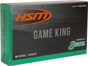HSM 300RUM13N Game King 300 RUM 180 gr Sierra GameKing Spitzer Boat Tail 20rd Box HSM 300RUM13N Game King 300 RUM 180 gr Sierra GameKing Spitzer Boat Tail 20rd Box