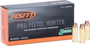 HSM 44M17N20 Pro Pistol  44 Rem Mag 300 gr Soft Point 20rd Box