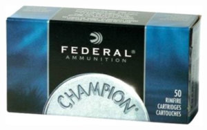 Federal 737 Champion Training Rimfire 22WMR 40gr Full Metal Jacket 50rd Box