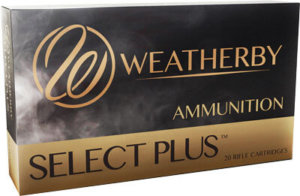 Weatherby B340225TTSX Select Plus  340 Wthby Mag 225 gr Barnes Tipped TSX Lead Free 20rd Box