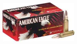 Federal AE68A American Eagle Target 6.8mm Rem SPC 115 gr Full Metal Jacket (FMJ) 20rd Box