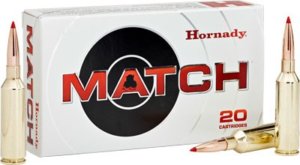 Hornady 82180 Match  300WinMag 195gr Extremely Low Drag Match 20rd Box