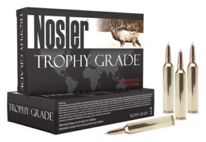 Nosler 60080 Trophy Grade 6.5 Creedmoor 140 gr Nosler AccuBond 20rd Box Nosler 60080 Trophy Grade 6.5 Creedmoor 140 gr Nosler AccuBond 20rd Box
