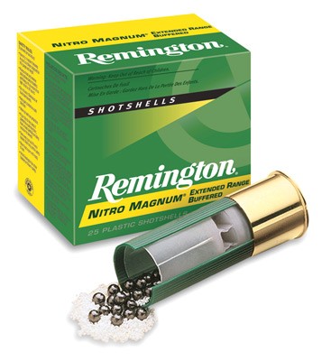 Remington Ammunition 20376 Nitro Magnum  12 Gauge 3″ 1 5/8 oz 6 Shot 25rd Box/ 10 Cs