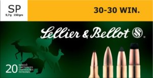 Sellier & Bellot SB3030A Rifle  30-30 Win 150 gr Soft Point 20rd Box