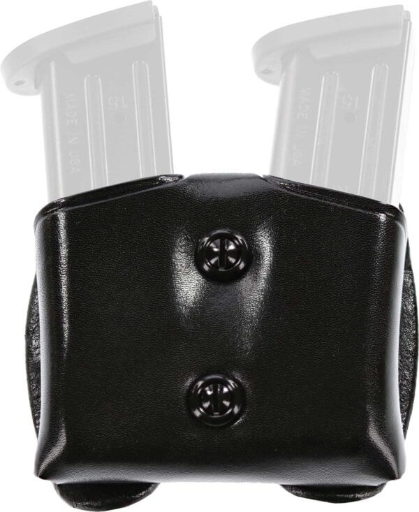 Galco DMC22B DMC Mag Carrier Double Black Leather Belt Loop Belts 1.50-1.75″ Wide Compatible w/ Glock 35 Ambidextrous Hand Galco DMC22B DMC Mag Carrier Double Black Leather Belt Loop Belts 1.50-1.75″ Wide Compatible w/ Glock 35 Ambidextrous Hand