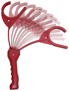 MTM Case-Gard EZ3 EZ-3 Clay Bird Thrower Red Manual Cocking 19″ Long Single Ambidextrous Hand