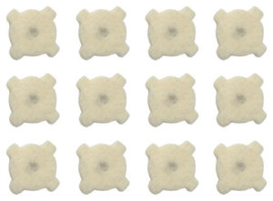 Otis FG2715PDB Star Chamber Cleaning Pads 5.56x45mm NATO Felt 12 PK