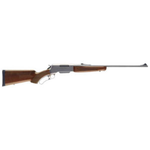 Browning 034018126 BLR Lightweight 30-06 Springfield 4+1 22″ Matte Stainless/ Free-Floating Barrel  Matte Nickel Aluminum Receiver  Gloss Black Walnut/ Fixed Pistol Grip Stock  Right Hand