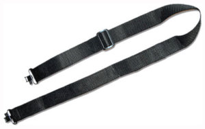 GrovTec US Inc GTSL50 Mountaineer  made of Black Nylon with 30″-42″ OAL  1.25″ W  Adjustable Design & Swivels for Rifle/Shotgun
