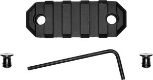 GrovTec US Inc GTSW227 2.2 Inch 5 Slot Keymod Black Anodized GrovTec US Inc GTSW227 2.2 Inch 5 Slot Keymod Black Anodized