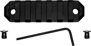 GrovTec US Inc GTSW228 3 Inch 7 Slot Keymod Black Anodized GrovTec US Inc GTSW228 3 Inch 7 Slot Keymod Black Anodized