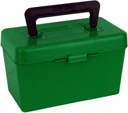 MTM Case-Gard H50XL10 Deluxe Ammo Box for .300 WSM/.300 RUM Green Polypropylene 50rd MTM Case-Gard H50XL10 Deluxe Ammo Box for .300 WSM/.300 RUM Green Polypropylene 50rd