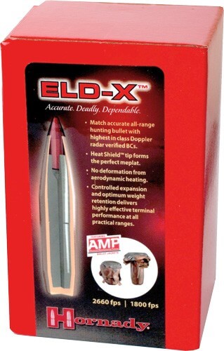 Hornady 2840 ELD-X  7mm .284 162 gr Extremely Low Drag eXpanding 100rd Box/ 15 Case
