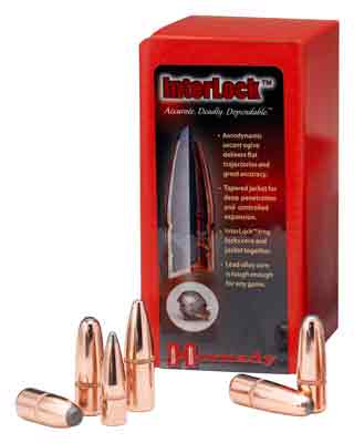 Hornady 3235 InterLock  8mm .323 170 gr Round Nose 100rd Box/ 15 Case