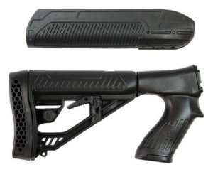 ADAPTIVE TACTICAL AT02000 EX Performance Stock & Forend Black Synthetic Fits Remington 870 12 Gauge ADAPTIVE TACTICAL AT02000 EX Performance Stock & Forend Black Synthetic Fits Remington 870 12 Gauge