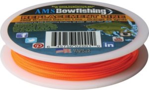AMS BOWFISHING REPLACEMENT LINE ORANGE #200 25 YARDS AMS BOWFISHING REPLACEMENT LINE ORANGE #200 25 YARDS