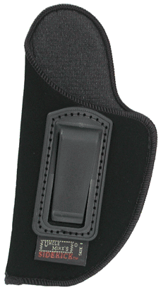 Uncle Mike’s 89012 Inside The Pants Holster IWB Size 01 Black Suede Like Belt Clip Fits Medium Autos Fits 3-4″ Barrel Left Hand