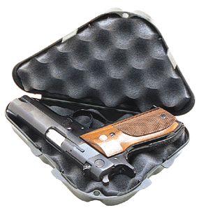 MTM Case-Gard 802C40 Single Handgun Case made of Nylon w/ Black Finish & Foam Padding 9.50″ x 5.90″ x 2.10″ Exterior Dimensions MTM Case-Gard 802C40 Single Handgun Case made of Nylon w/ Black Finish & Foam Padding 9.50″ x 5.90″ x 2.10″ Exterior Dimensions