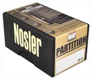 Nosler 16331 Partition  30 Cal .308 180 gr Spitzer/ 50rd Box