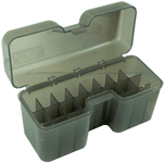 MTM Case-Gard RF22SM41 Case-Gard RF-22 Multi-Caliber Rifle Clear Smoke Polypropylene 22rd