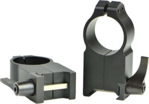 Warne 217LM Maxima Vertical Ring Set Quick Detach For MSR AR10/AR15 Maxima/Weaver/Picatinny Ultra High 30mm Tube Matte Black Steel Warne 217LM Maxima Vertical Ring Set Quick Detach For MSR AR10/AR15 Maxima/Weaver/Picatinny Ultra High 30mm Tube Matte Black Steel