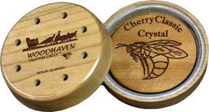 Woodhaven WH055 Cherry Classic  Friction Call Attracts Turkeys Natural Crystal/Wood