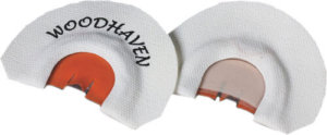 Woodhaven WH100 Copperhead  Diaphragm Call Triple Reed Attracts Turkeys White