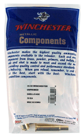 Winchester Ammo WSC3030WU Unprimed Cases  30-30 Win Rifle Brass/ 50 Per Bag