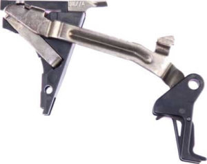 CMC Triggers 72001 Drop-In  Black Flat Trigger Compatible w/Glock 21/30/41 Gen4