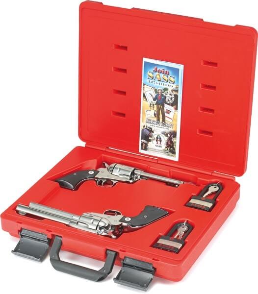 Ruger 5134 Vaquero SASS 45 Colt (Long Colt) 6rd 5.50″ High Gloss Steel Barrel Cylinder & Frame Black Checkered Polymer Grip Transfer Bar Safety Montado Hammer (2 of 2) Ruger 5134 Vaquero SASS 45 Colt (Long Colt) 6rd 5.50″ High Gloss Steel Barrel Cylinder & Frame Black Checkered Polymer Grip Transfer Bar Safety Montado Hammer (2 of 2)