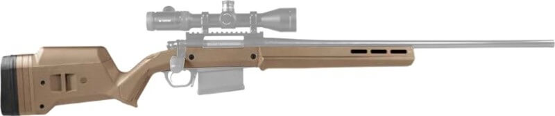 Magpul MAG483FDE Hunter 700 Stock Fixed with Aluminum Bedding & Adjustable Comb Flat Dark Earth Synthetic for Remington 700 LA Magpul MAG483FDE Hunter 700 Stock Fixed with Aluminum Bedding & Adjustable Comb Flat Dark Earth Synthetic for Remington 700 LA