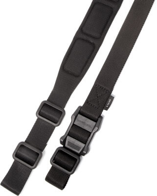 Magpul MAG545BLK MS1 Sling 1.25″-1.88″ W x 48″- 60″ L Padded Two-Point Black Nylon Webbing for Rifle Magpul MAG545BLK MS1 Sling 1.25″-1.88″ W x 48″- 60″ L Padded Two-Point Black Nylon Webbing for Rifle