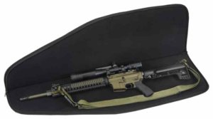 US PeaceKeeper P20045 MSR Case Water Resistant Black 600D Polyester w/ Brushed Tricot Liner 2″ Padding & Lockable Zippers US PeaceKeeper P20045 MSR Case Water Resistant Black 600D Polyester w/ Brushed Tricot Liner 2″ Padding & Lockable Zippers