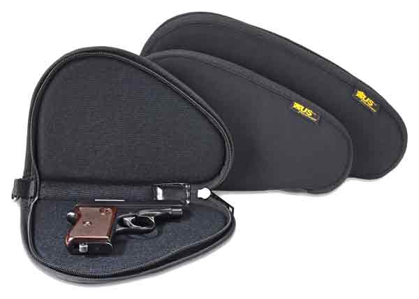 US PeaceKeeper P21011 Pistol Case Black Holds 1 Handgun Polyester US PeaceKeeper P21011 Pistol Case Black Holds 1 Handgun Polyester